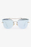 Miu Miu Gold Tone Frame Gradient SMU52S Butterfly Sunglasses