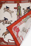 Hermès Beige/Multicolour "Jumping" Scarf Size 45cm