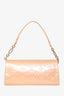 Louis Vuitton 2009 Rose Velours Monogram Vernis Sunset Boulevard Clutch