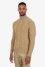 Loro Piana Yellow Baby Cashmere Turtleneck Sweater Size 48 Men's