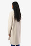 Harris Wharf London Beige Wool Midi Coat Size M