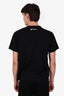 Burberry Black Cotton 'What Is Love' T-Shirt Size S Mens