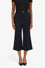 Gucci Navy Wide Leg Trousers Size 40