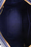 Louis Vuitton Blue Empreinte Leather Monogram Speedy 25 With Strap