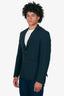 Prada Sport Navy Blue Nylon Blazer Size 50 Mens