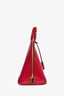 Sac Alma GM Louis Vuitton en cuir verni rose framboise