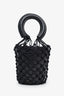 Staud Black Moreau Net Bucket Bag