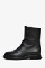Stuart Weitzman Black Leather 'Mackenzie' Combat Boots Size 10.5 Mens