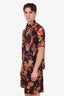 Dior x Peter Doig SS23 Brown Duncan Bermuda SS Shirt with Shorts Set Size 39 and 46 Mens