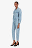 Citizens of Humanity Light Blue Denim Utility Jumpsuit Size XS