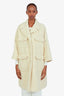 Gucci Cream Boucle Wool Utility Oversized Coat Size 36