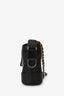 Pre-loved Chanel™ 2019 Black Quilted H. Calfskin Leather Mini 'Gabriel' Crossbody