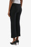 Alexander McQueen Black Tailored Crop Trousers Size 38