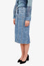 Jacquemus Blue La Jupe De Nimes Criollo Denim Skirt Size 25