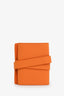 Bvlgari Orange Leather Watch Travel Case