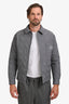 Christian Dior Grey Cannage Overshirt Jacket Size 49 Mens
