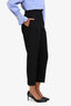 Alexander McQueen Black Tapered Pants Size 40