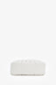 Miu Miu White Leather Top Handle Bag with Strap