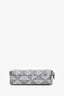 Christian Dior Grey Canvas Signature CD Diamond Messenger