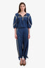 Zimmermann Blue Denim Dark Wash Embroidered Balloon Pants Size 2