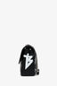 Balenciaga Black Grained Calfskin BB Graffiti Shoulder Bag