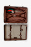 Gucci Aluminum GG Supreme Canvas Handle Cabin Suitcase
