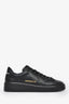 Golden Goose Black Leather 'Pure Star' Sneakers Size 37
