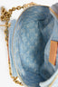 Louis Vuitton Blue Denim and Leather Mini Bum Bag with Strap & Chain