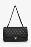 Pre-loved Chanel™ Black Quilted Caviar Medium Classic Double Flap