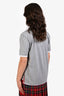 Thom Browne Grey Cotton Short Sleeve T-Shirt Size 3