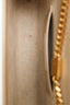 Saint Laurent Beige Leather Medium Kate Tassel Bag on Chain