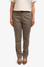 Paige Brown Tailored Trousers Size 33