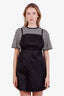 Prada Black Nylon Babydoll Mini Dress Size 38