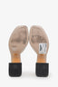 Gucci Cream Leather Horsebit Mules Size 37.5