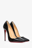 Christian Louboutin Black Patent Leather So Kate 120 Heels Size 37.5