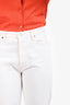 Agolde White Mid Rise Jeans Size 30