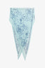 Pre-loved Chanel™ Blue Printed Silk Scarf