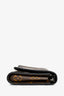 Louis Vuitton Limited Edition Monogram Black Canvas Twist Wallet on Chain