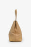 Pre-loved Chanel™ 2002-03 Beige Lambskin Turnlock CC 2Way Tote Bag With Strap