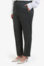 Etro Black/Grey Printed Trousers Size 48
