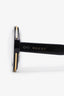 Gucci Black/Gold Interlocking G Logo Square Sunglasses