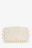 Cult Gaia Ivory Eos Acrylic Clutch
