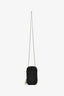 Christian Dior 2024 Black Cannage Leather Call'in Dior Phone Holder