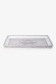 Hermès Grey Porcelain Mosaique au 24 Platinum Tray Small Model
