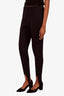Saint Laurent Black Stirrup Leggings Size XL