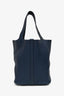 Hermès 2022 Navy Clemence Leather Picotin 22 Bag