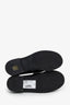 Miu Miu Black Brushed Leather Penny Loafers Size 35.5