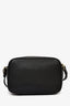 Furla Black Grained Leather Stud Camera Crossbody Bag
