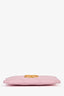 Pre-loved Chanel™ Light Pink Caviar CC Cardholder