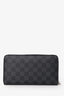 Louis Vuitton Damier Graphite Zip Around Long Wallet